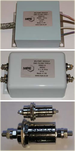 STANDARD  EMC FILTER SOLUTIONS FOR MILITARY VEHICLES